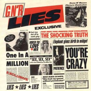 G N' R Lies album cover