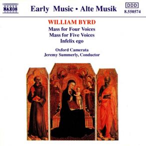 William Byrd - Masses For Four & Five Voices album cover