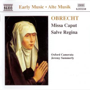 Obrecht - Missa Caput album cover