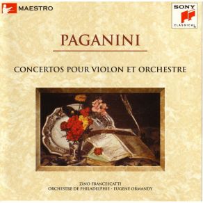 Paganini - Concertos For Violin / Francescatti, Ricci, Perlman album cover