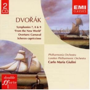 Dvorák: Symphonies Nos. 7, 8, 9 Disc 1 album cover