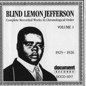 Volume. 1 1925-26 album cover