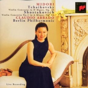Tchaikovsky, Shostakovich - Violin Concertos (Midori, Claudio Abbado) album cover