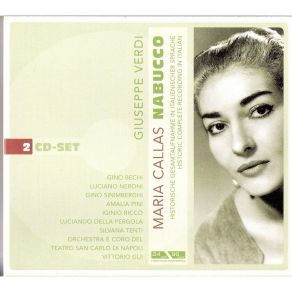 Verdi - Nabucco (Maria Callas), Gui album cover