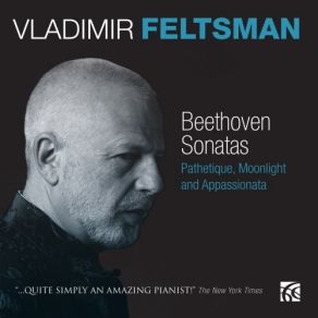 Beethoven. Piano Sonatas No. 8, 14, 23. Vladimir Feltsman album cover