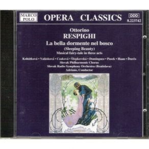 Respighi - La Bella Dorrmente Nel Bosco, Adriano album cover
