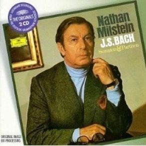 J. S. Bach - Sonatas And Partitas For Violin Solo - Szeryng, Perlman, Milstein, Schroeder album cover