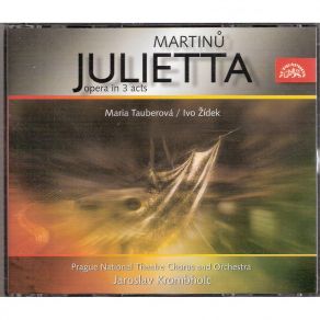 Martinu - Julietta, Krombholc 1965 album cover