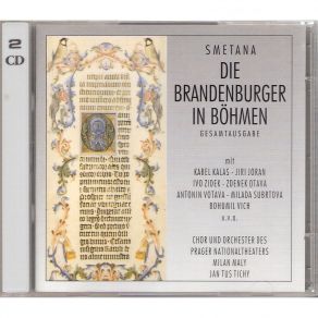 Smetana - The Brandenburgers In Bohemia, Tichy album cover