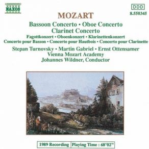 Mozart. Konzerte Fuer Fagott, Oboe, Klarinette (Turnovsky, Gabriel, Ottensamer, Wildner) album cover