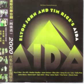 Elton John And Tim Rice'S Aida album cover
