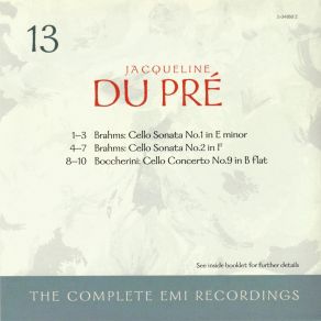 Jacqueline Du Pre - The Complete EMI Recordings (CD 13) album cover