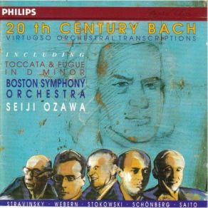Bach - Orchestral Transcriptions - Ozawa & BPO album cover