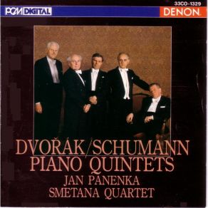 Dvorak, Schumann - Piano Quintets (Jan Panenka, Smetana Quartet) album cover