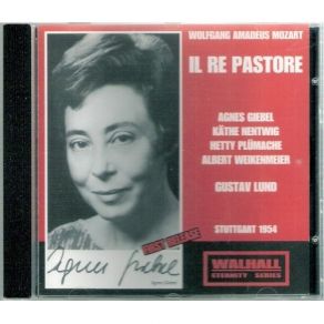 Mozart - Il Re Pastore, Lund 1954 album cover