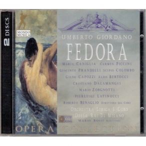 Giordano - Fedora, Rossi album cover