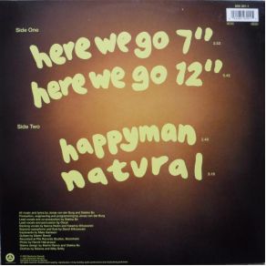 Here We Go (12'' French Promo) album cover