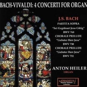 Bach-Vivaldi: 4 Concertos For Organ (Anton Heiller) album cover