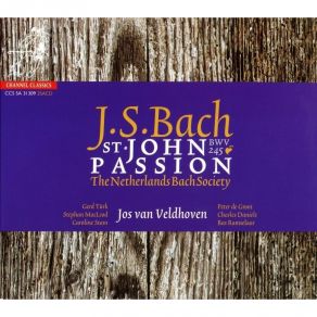 J. S. Bach - St. John Passion | Johannes Passion (The Netherlands Bach Sosiety, Jos Van Veldhoven) album cover