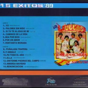 15 Exitos 89 Y Las Rancheras De Siempre album cover