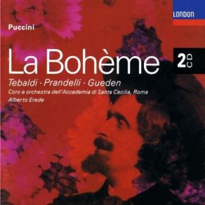 La Boheme (Tebaldi, Bergonzi, Serafin, Santa Cecilia, 1959) (CD1) album cover