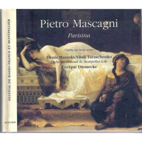 Mascagni - Parisina, Diemecke album cover