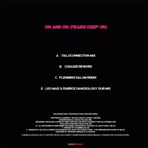 On And On (Fears Keep On) album cover