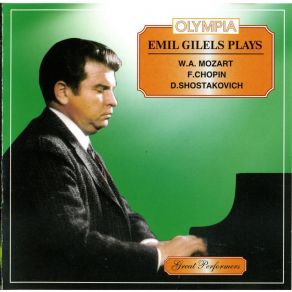 Emil Gilels - Mozart, Chopin, Shostakovich album cover