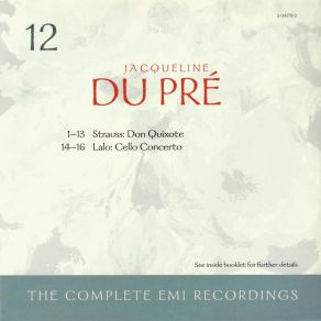 Jacqueline Du Pre - The Complete EMI Recordings (CD 12) album cover