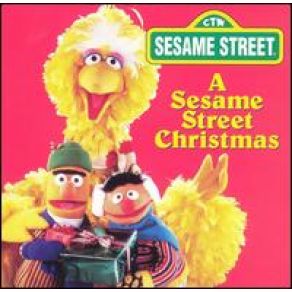 A Sesame Street Christmas album cover