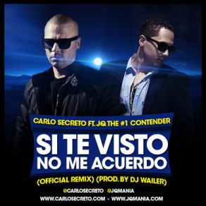 Si Te Visto No Me Acuerdo (Official Remix) - Single album cover