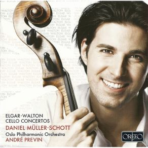 Elgar, Walton - Cello Concertos - Daniel Müller-Schott, André Previn album cover