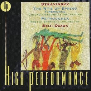 The Rite Of Spring, Fireworks, Petrouchka album cover