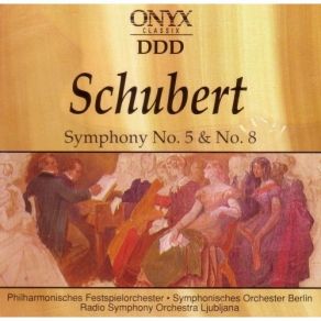 Schubert Symphonies 5 & 8 ONYX album cover