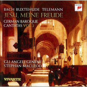 German Baroque Cantatas Vol. 2 - Gli Angeli Geneve, MacLeod album cover