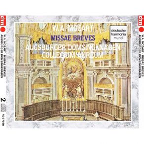 Mozart - Missae Breves - Kammler album cover