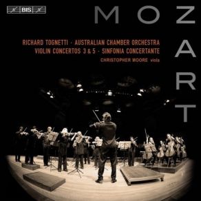 Mozart - Violin Concertos 3, 5 - Tognetti album cover