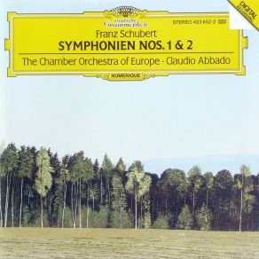 Schubert Symphonies Nos 1 & 2 album cover