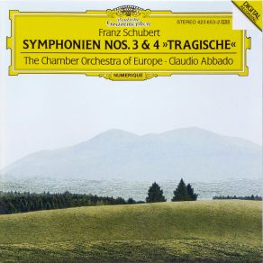 Schubert - Symphony No. 3 & 4 album cover