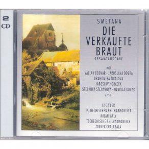 Smetana - Prodana Nevesta, Chalabala 1959 album cover
