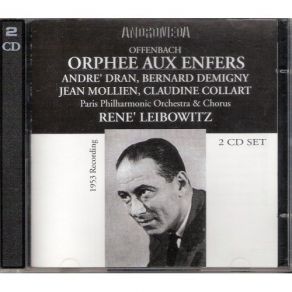 Offenbach - Orphee Aux Envers, Leibowitz album cover