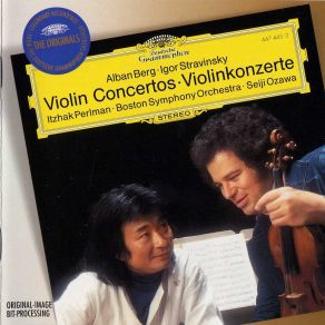 Perlman - Berg, Stravinsky Violin Concertos album cover