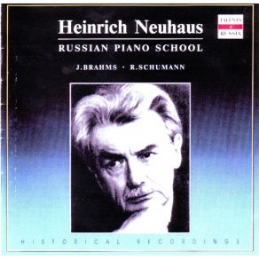 Neuhaus - Brahms, Schumann album cover