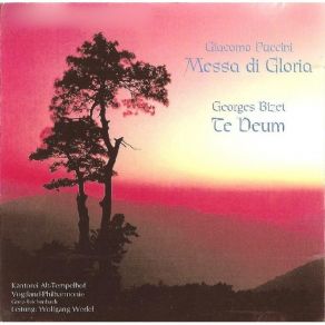 Giacomo Puccini - Messa Di Gloria; Georges Bizet - Te Deum album cover