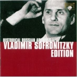 Vladimir Sofronitsky - Brilliant Classics Edition - Schubert album cover