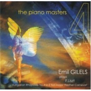 The Piano Masters, Vol. 4 - Emil Gilels Plays F. Liszt & J. Brahms album cover