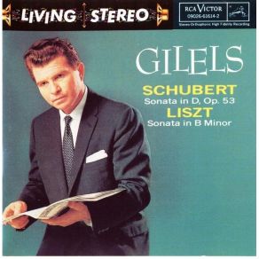 Gilels Plays Schubert & Liszt (RCA Victor 61614) album cover
