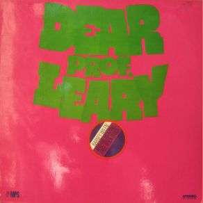 Dear Prof. Leary album cover