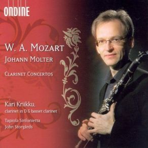 Molter, Mozart - Clarinet Concertos - Kari Kriikku album cover