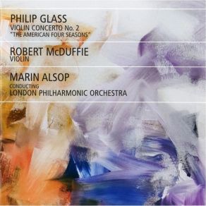 Philip Glass - Violin Concerto No. 2 The American Four Seasons album cover